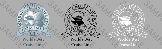 World Cruise Awards Nominee shield sample