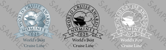 World Cruise Awards Nominee shield sample
